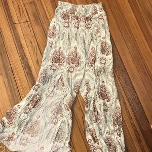 Anthropologie flowy pants